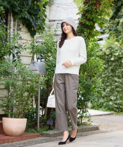 CARA O CRUZ / キャラ・オ・クルス その他パンツ | トラッドチェックパンツ | 詳細23