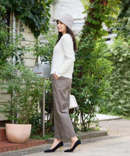 CARA O CRUZ / キャラ・オ・クルス その他パンツ | トラッドチェックパンツ | 詳細24