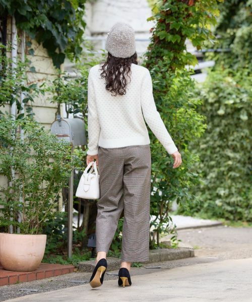 CARA O CRUZ / キャラ・オ・クルス その他パンツ | トラッドチェックパンツ | 詳細25