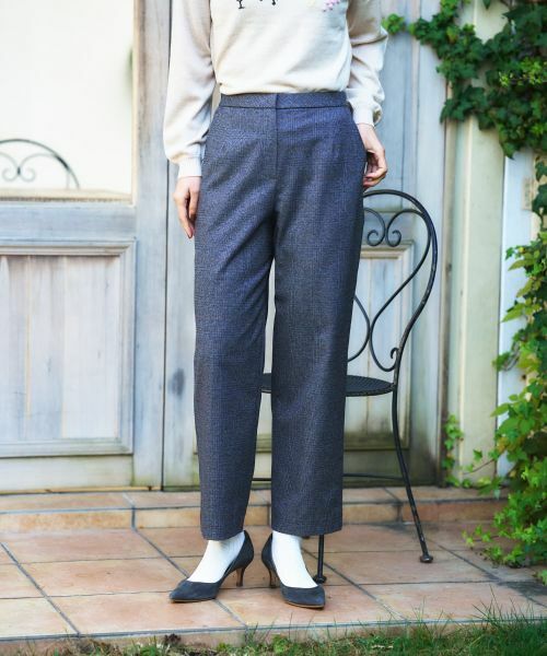 CARA O CRUZ / キャラ・オ・クルス その他パンツ | トラッドチェックパンツ | 詳細3