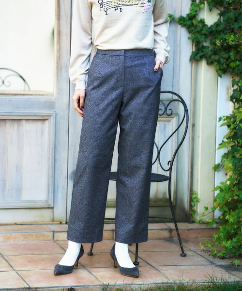 CARA O CRUZ / キャラ・オ・クルス その他パンツ | トラッドチェックパンツ | 詳細4