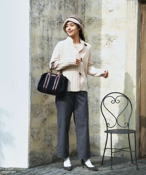 CARA O CRUZ / キャラ・オ・クルス その他パンツ | トラッドチェックパンツ | 詳細6