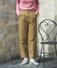 CARA O CRUZ / キャラ・オ・クルス その他パンツ | ワイドテーパードパンツ【CoC by CARA O CRUZ】