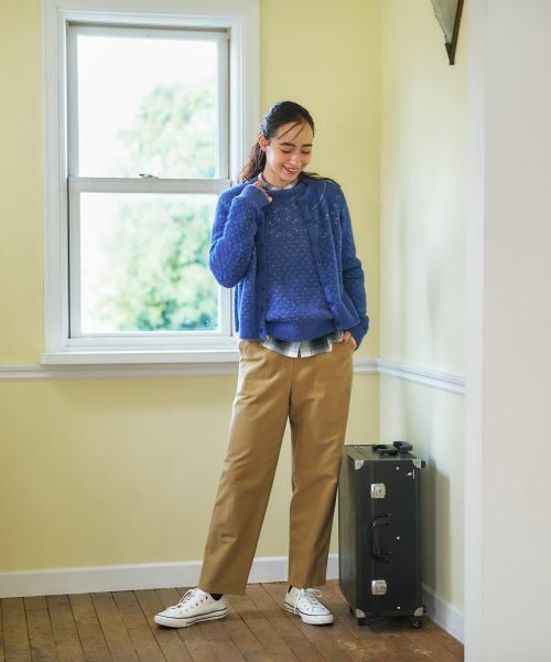 CARA O CRUZ / キャラ・オ・クルス その他パンツ | ワイドテーパードパンツ【CoC by CARA O CRUZ】 | 詳細10