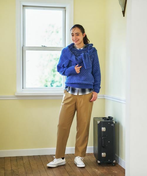 CARA O CRUZ / キャラ・オ・クルス その他パンツ | ワイドテーパードパンツ【CoC by CARA O CRUZ】 | 詳細11