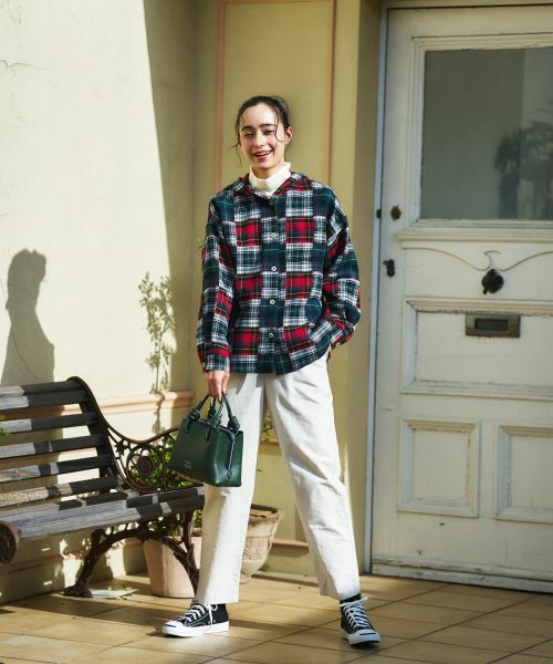 CARA O CRUZ / キャラ・オ・クルス その他パンツ | ワイドテーパードパンツ【CoC by CARA O CRUZ】 | 詳細25