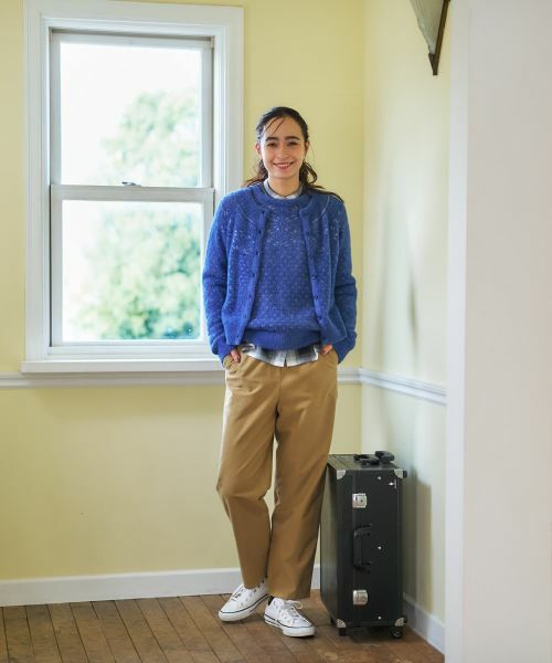 CARA O CRUZ / キャラ・オ・クルス その他パンツ | ワイドテーパードパンツ【CoC by CARA O CRUZ】 | 詳細9