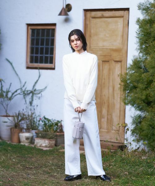 CARA O CRUZ / キャラ・オ・クルス その他パンツ | 洗える ワイドテーパードパンツ【CoC by CARA O CRUZ】 | 詳細13