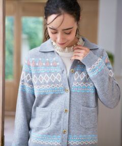 CARA O CRUZ / キャラ・オ・クルス カーディガン・ボレロ | ノルディック柄カーディガン