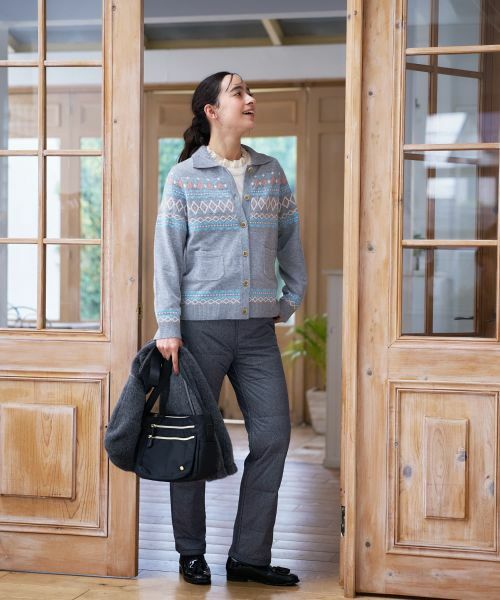 CARA O CRUZ / キャラ・オ・クルス カーディガン・ボレロ | ノルディック柄カーディガン | 詳細13