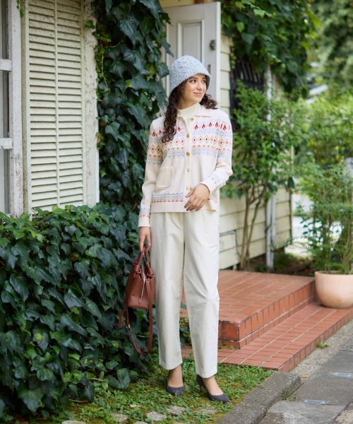 CARA O CRUZ / キャラ・オ・クルス カーディガン・ボレロ | ノルディック柄カーディガン | 詳細19