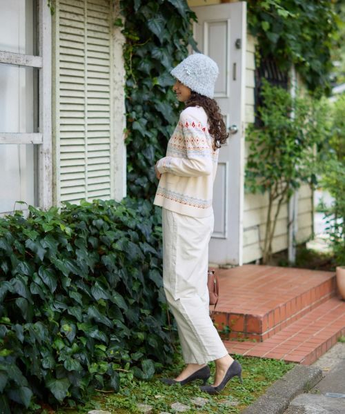 CARA O CRUZ / キャラ・オ・クルス カーディガン・ボレロ | ノルディック柄カーディガン | 詳細23