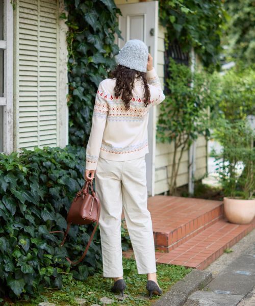 CARA O CRUZ / キャラ・オ・クルス カーディガン・ボレロ | ノルディック柄カーディガン | 詳細24