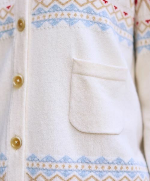 CARA O CRUZ / キャラ・オ・クルス カーディガン・ボレロ | ノルディック柄カーディガン | 詳細27
