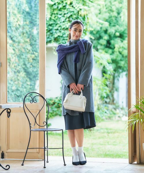 CARA O CRUZ / キャラ・オ・クルス カーディガン・ボレロ | スノーフレーク柄シャギーカーディガン | 詳細15