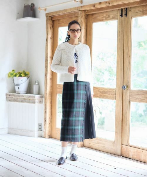 CARA O CRUZ / キャラ・オ・クルス カーディガン・ボレロ | スノーフレーク柄シャギーカーディガン | 詳細28