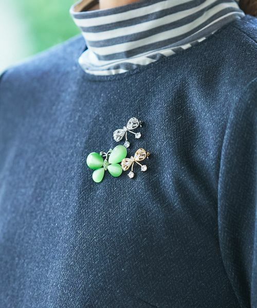 CARA O CRUZ / キャラ・オ・クルス ブローチ・コサージュ | リボンブローチ | 詳細1