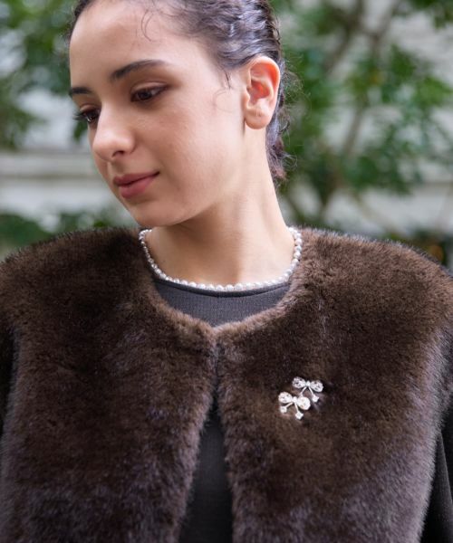 CARA O CRUZ / キャラ・オ・クルス ブローチ・コサージュ | リボンブローチ | 詳細10