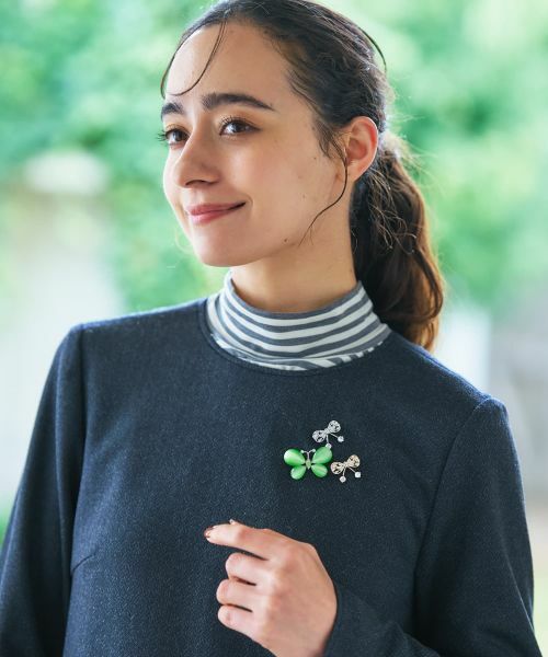 CARA O CRUZ / キャラ・オ・クルス ブローチ・コサージュ | リボンブローチ | 詳細3