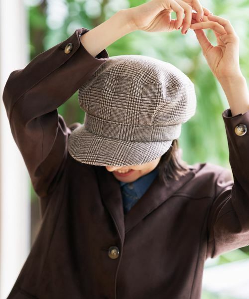 CARA O CRUZ / キャラ・オ・クルス ハンチング・キャスケット・ベレー帽 | チェックキャスケット | 詳細16