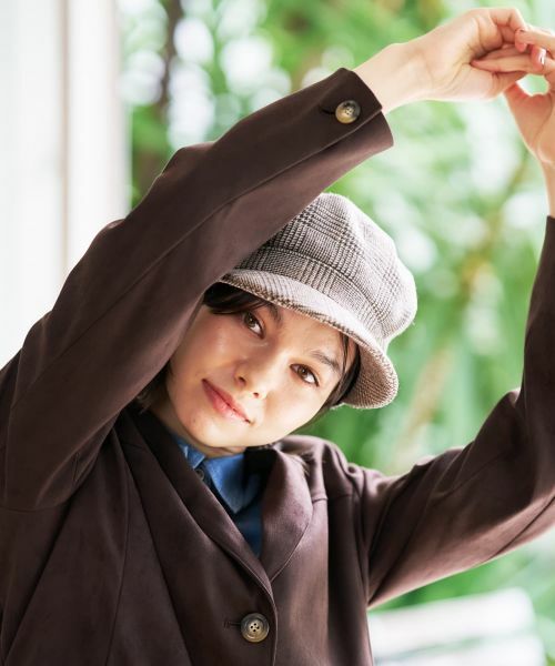 CARA O CRUZ / キャラ・オ・クルス ハンチング・キャスケット・ベレー帽 | チェックキャスケット | 詳細19