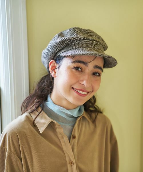 CARA O CRUZ / キャラ・オ・クルス ハンチング・キャスケット・ベレー帽 | チェックキャスケット | 詳細2