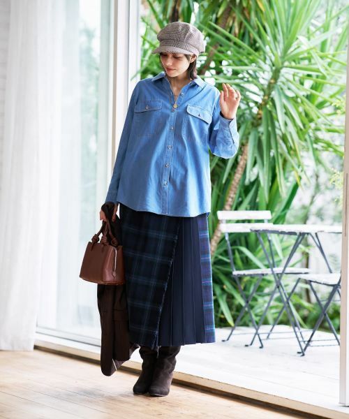 CARA O CRUZ / キャラ・オ・クルス ハンチング・キャスケット・ベレー帽 | チェックキャスケット | 詳細23