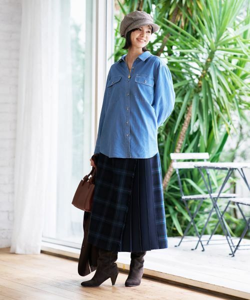 CARA O CRUZ / キャラ・オ・クルス ハンチング・キャスケット・ベレー帽 | チェックキャスケット | 詳細24