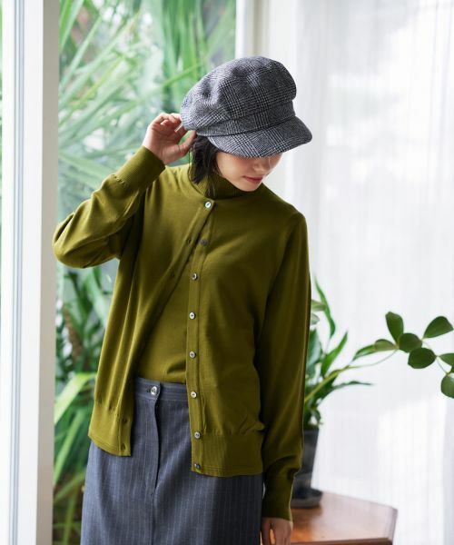 CARA O CRUZ / キャラ・オ・クルス ハンチング・キャスケット・ベレー帽 | チェックキャスケット | 詳細7