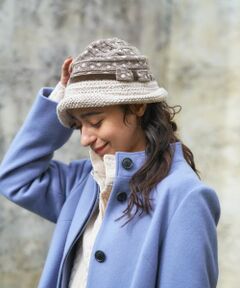 CARA O CRUZ / キャラ・オ・クルス ハット | かぎ編みニットハット【VECCHI】