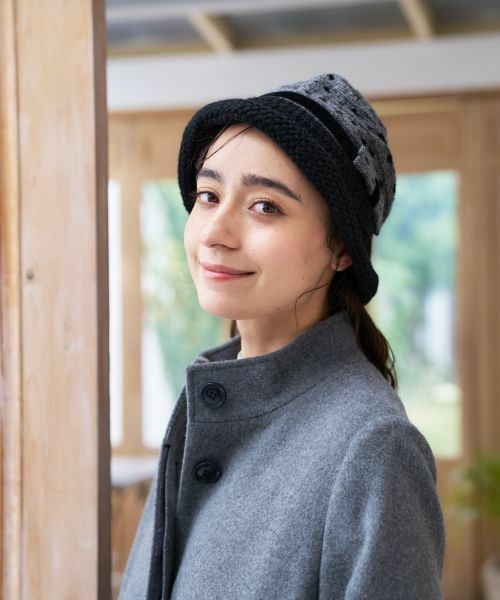 CARA O CRUZ / キャラ・オ・クルス ハット | かぎ編みニットハット【VECCHI】 | 詳細1