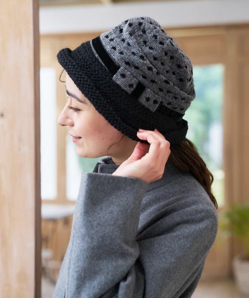 CARA O CRUZ / キャラ・オ・クルス ハット | かぎ編みニットハット【VECCHI】 | 詳細3