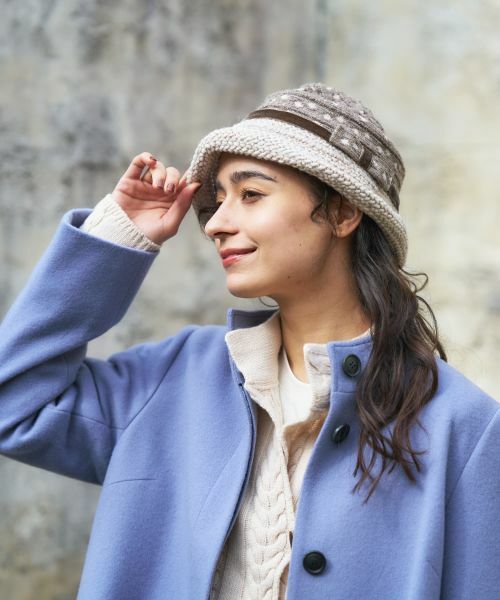 CARA O CRUZ / キャラ・オ・クルス ハット | かぎ編みニットハット【VECCHI】 | 詳細4