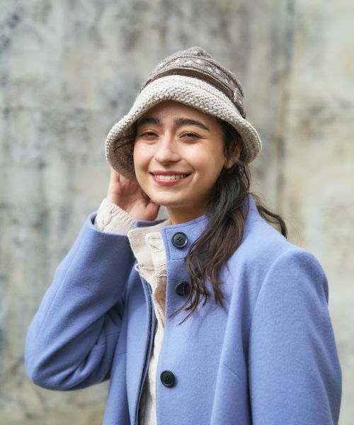 CARA O CRUZ / キャラ・オ・クルス ハット | かぎ編みニットハット【VECCHI】 | 詳細5