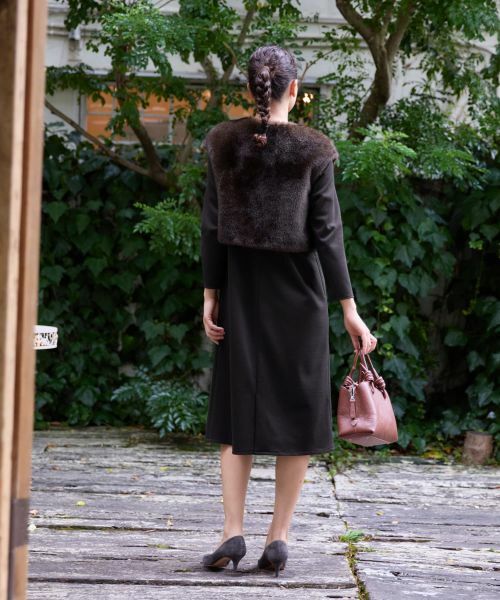 CARA O CRUZ / キャラ・オ・クルス テーラードジャケット | フェイクファーベスト | 詳細10