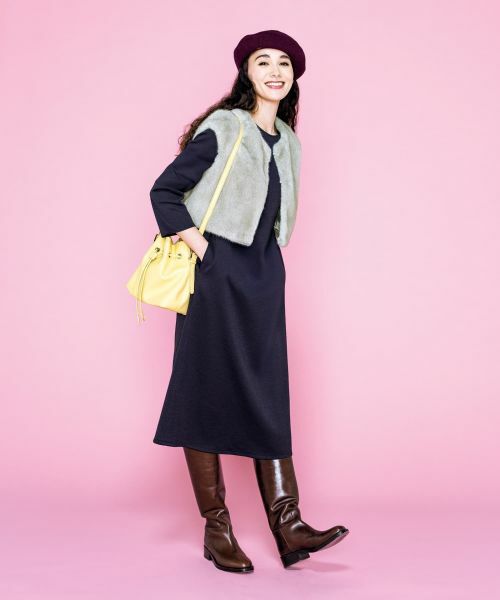 CARA O CRUZ / キャラ・オ・クルス テーラードジャケット | フェイクファーベスト | 詳細28