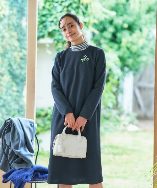 CARA O CRUZ / キャラ・オ・クルス ドレス | クルーネックサックワンピース | 詳細1