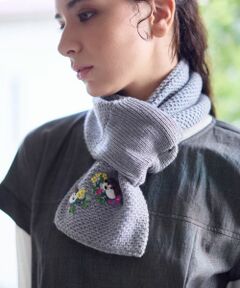 CARA O CRUZ / キャラ・オ・クルス マフラー・ショール・スヌード・ストール | 刺繍マフラー