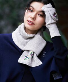 CARA O CRUZ / キャラ・オ・クルス マフラー・ショール・スヌード・ストール | 刺繍マフラー