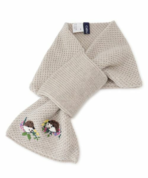 CARA O CRUZ / キャラ・オ・クルス マフラー・ショール・スヌード・ストール | 刺繍マフラー | 詳細10