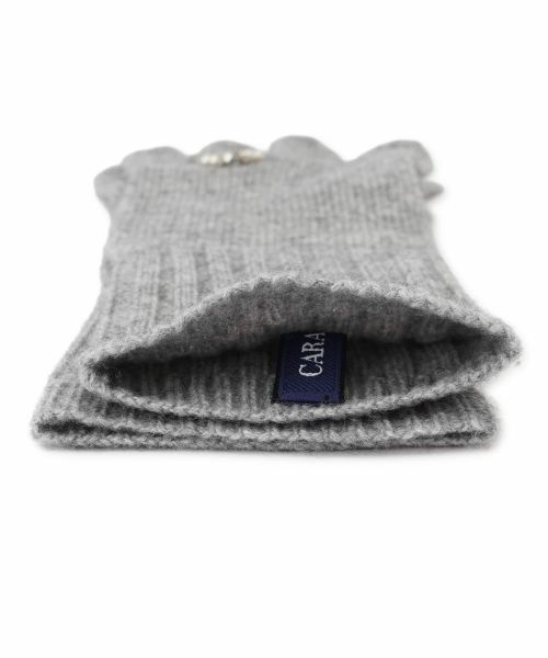 CARA O CRUZ / キャラ・オ・クルス 手袋 | 指輪モチーフニットグローブ | 詳細14