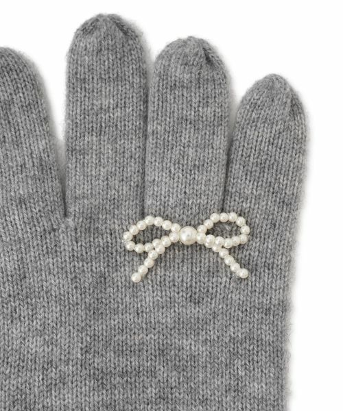 CARA O CRUZ / キャラ・オ・クルス 手袋 | 指輪モチーフニットグローブ | 詳細15