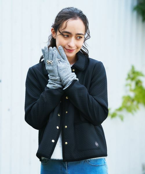 CARA O CRUZ / キャラ・オ・クルス 手袋 | 指輪モチーフニットグローブ | 詳細5