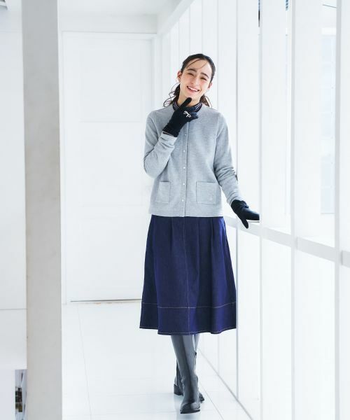 CARA O CRUZ / キャラ・オ・クルス 手袋 | 指輪モチーフニットグローブ | 詳細8