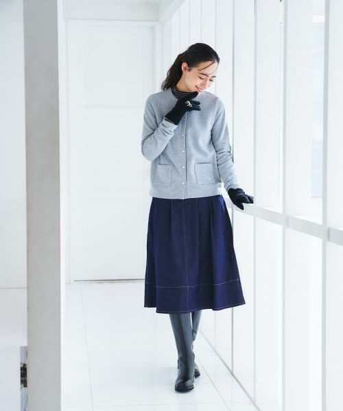 CARA O CRUZ / キャラ・オ・クルス 手袋 | 指輪モチーフニットグローブ | 詳細9