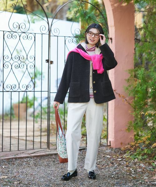 CARA O CRUZ / キャラ・オ・クルス カットソー | マルチボーダーハイネックカットソー | 詳細1