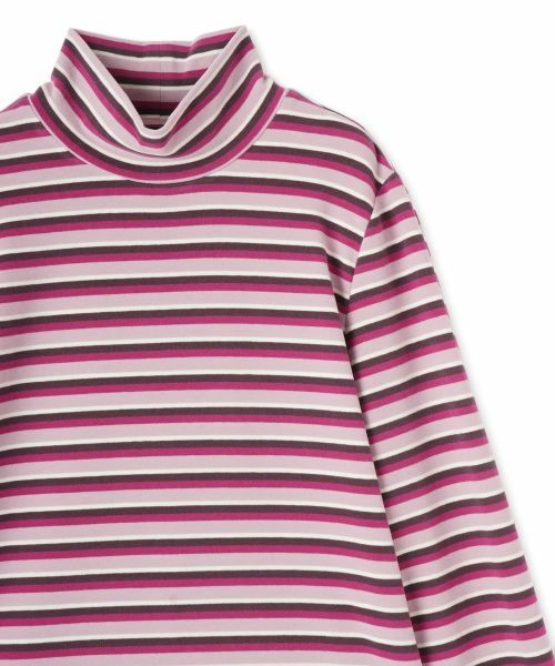 CARA O CRUZ / キャラ・オ・クルス カットソー | マルチボーダーハイネックカットソー | 詳細15