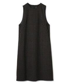 CARA O CRUZ / キャラ・オ・クルス ロング・マキシ丈ワンピース | チェック柄ジャンパースカート