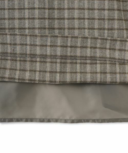 CARA O CRUZ / キャラ・オ・クルス ロング・マキシ丈ワンピース | チェック柄ジャンパースカート | 詳細5