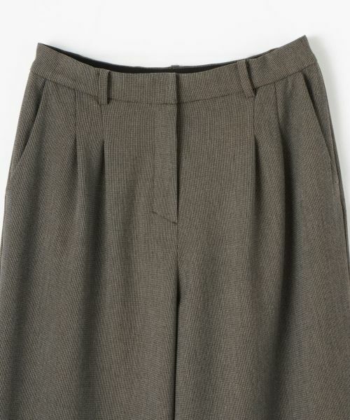 CARA O CRUZ / キャラ・オ・クルス その他パンツ | 裏起毛ワイドパンツ | 詳細19